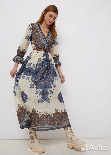 Летнее длинное платье