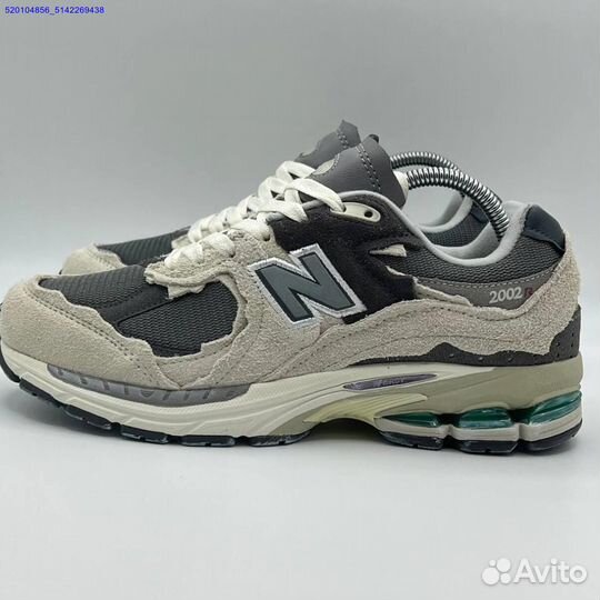 Кроссовки New Balance 2002R Grey (Арт.72388)