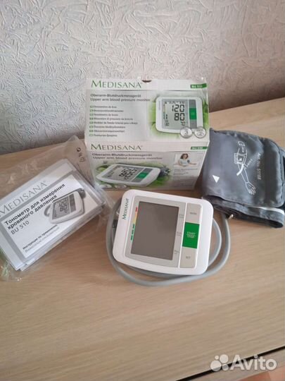 Тонометр автоматический на плечо BU 510 medisana