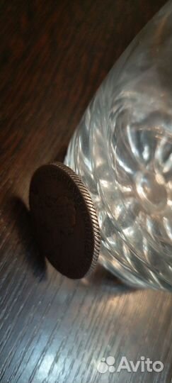 Монета рубль серебро