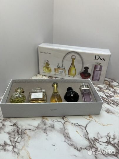 Подарочный набор Dior парфюм миниатюры