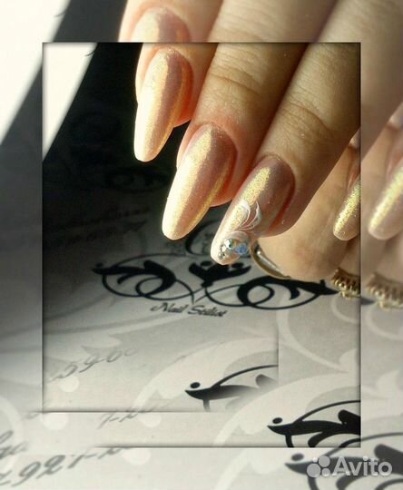 Наращивание и дизайн ногтей