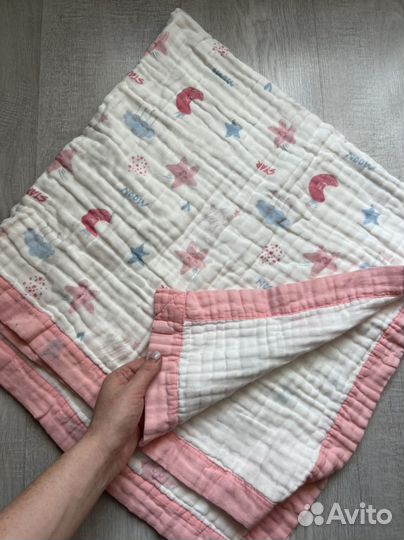 Муслиновый плед для детей