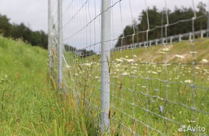 Сетка для ограждений, шарнирная 50метров