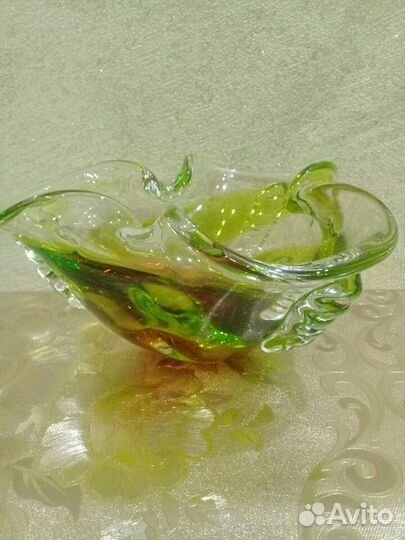 Ваза Богемия Чехословакия