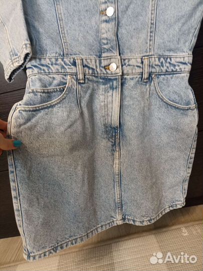 Новый Джинсовый комбинезон reserved р.42
