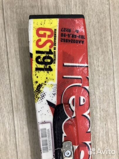 Горные лыжи atomic redster 191 спортцех