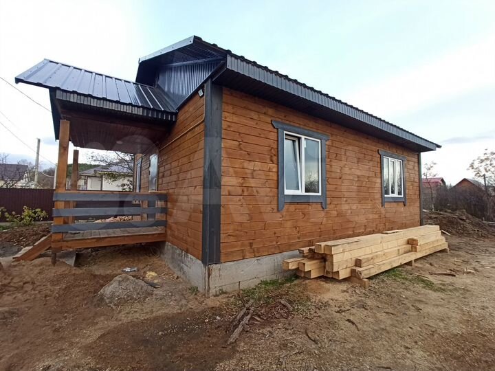 Дом 75 м² на участке 5,5 сот.