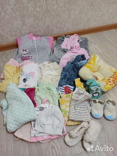 Вещи пакетом на девочку
