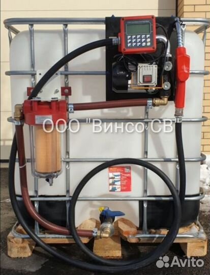 Мини АЗС еврокуб (заправочный модуль.)