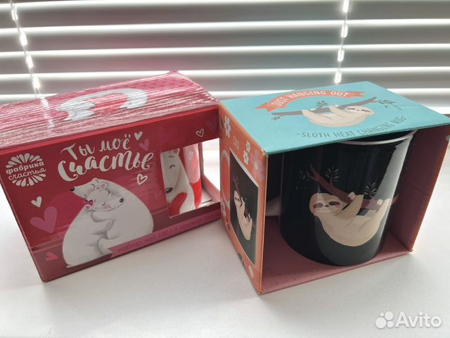 Новые кружки в упаковке