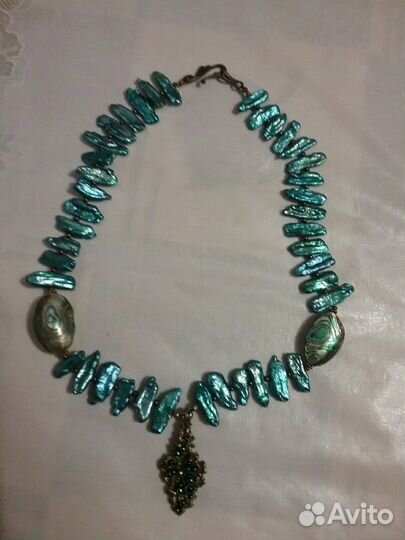 Ожерелье из натур.камней