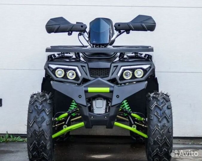 Квадроцикл Motoland Wild Track 200 LUX черный