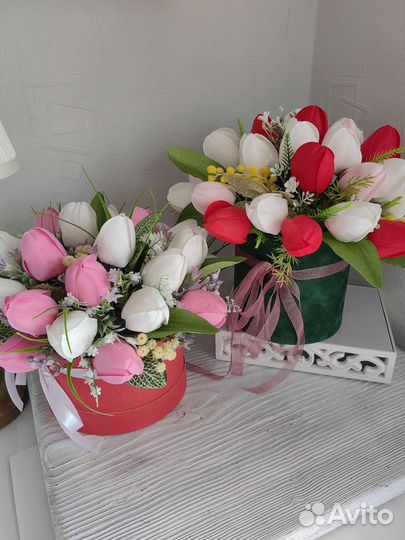 Букет из мыльных цветов