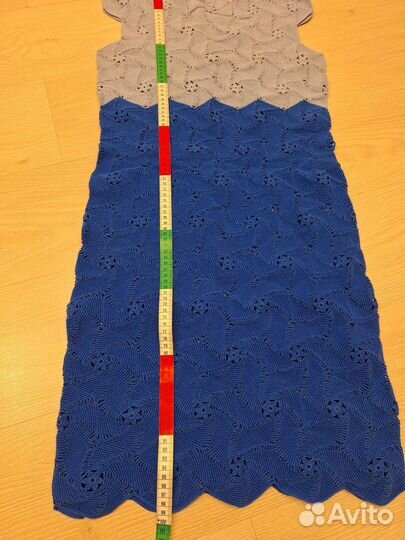 Платье вязаное крючком 44 46