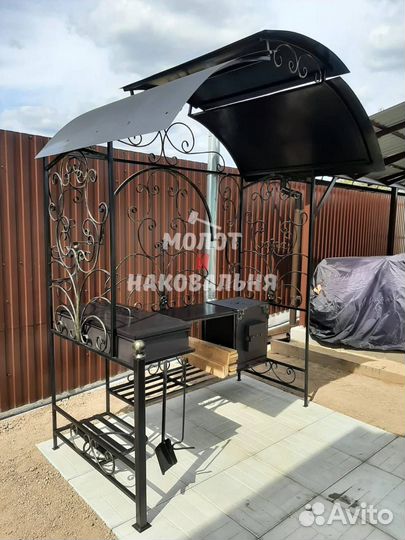 Мангал лофт