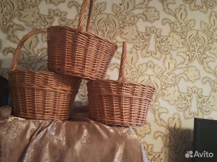 Плетеные корзинки