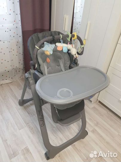 Стульчик для кормления chicco polly magic relax