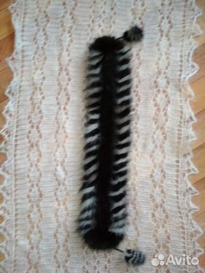 Норковая повязка на голову