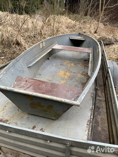 Алюминиевая лодка бу