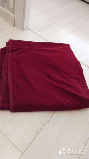 Отрез ткани бархат