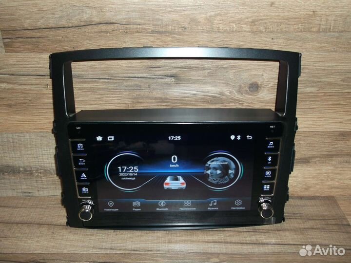 Магнитола штатная 2DIN Mitsubishi Pajero IV