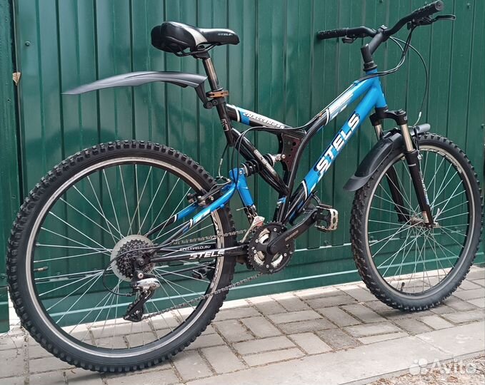 Горный велосипед stels двухподвес