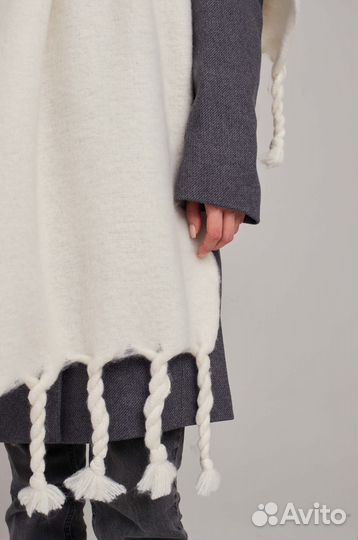 Палантин шарф женский теплый платок