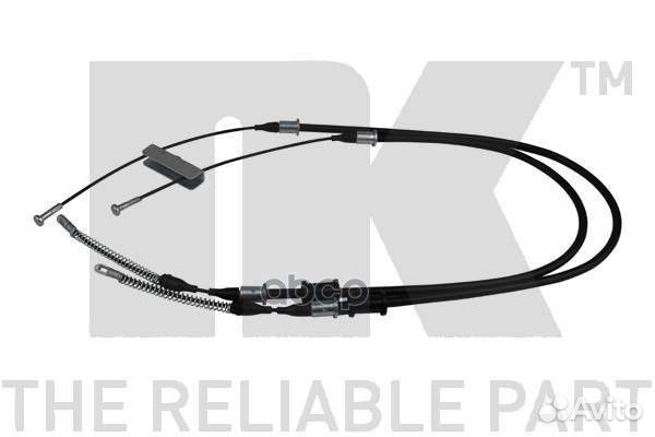 Трос стояночного тормоза 903676 Nk