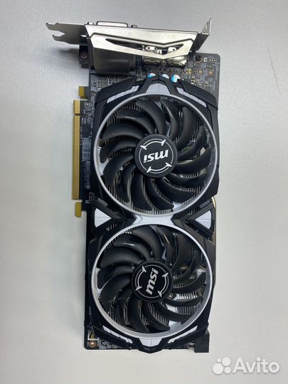 Видеокарта msi rx 580 armor 8g