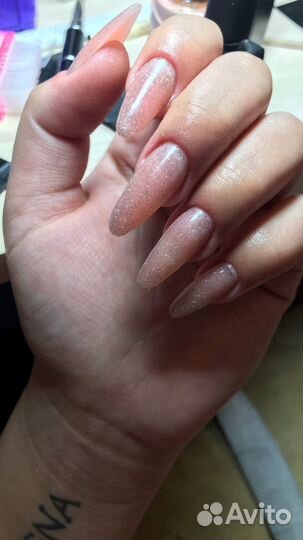 Наращивание ногтей на дому