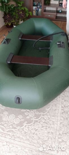 Надувная лодка двухместная