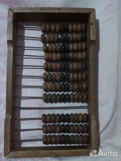 Счеты деревянные большие СССР