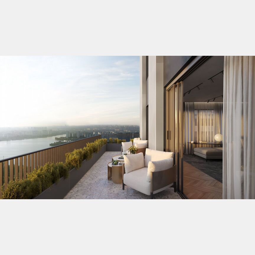 3-к. апартаменты, 56,4 м², 4/23 эт.