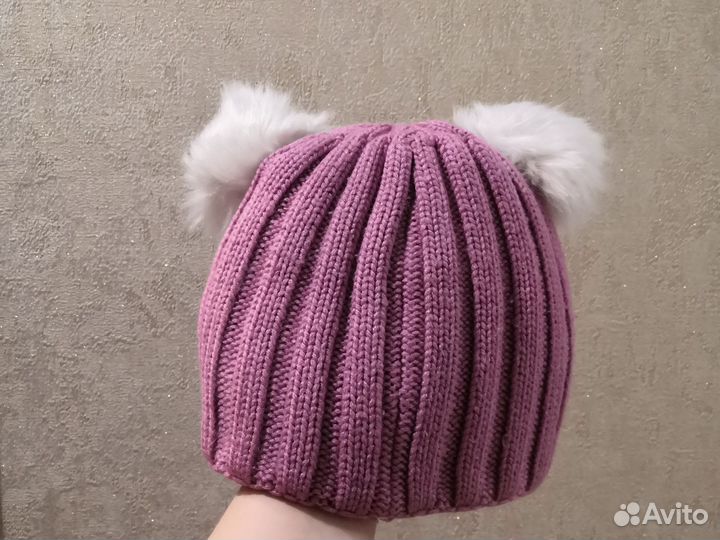 Шапка зимняя для девочки