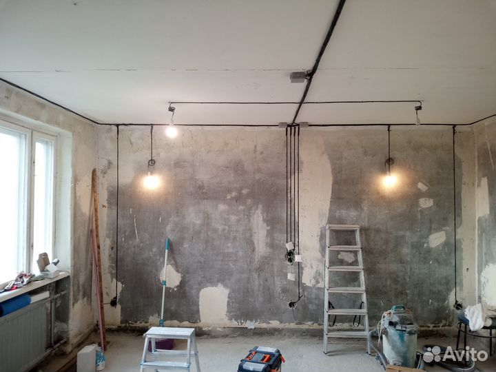 Электрик, замена проводки частный мастер