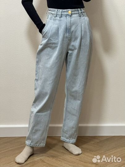 I am studio джинсы слоучи светлые