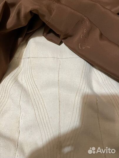 Шуба норковая с капюшоном