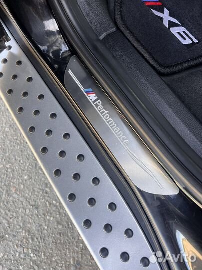 Накладки на пороги bmw x5 e70 x6 e71