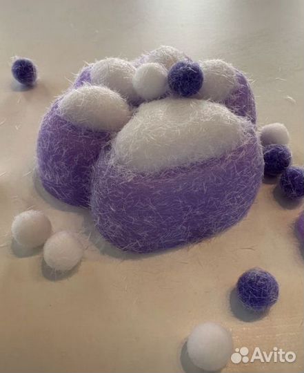 Таба лапка цвет фиолетовый