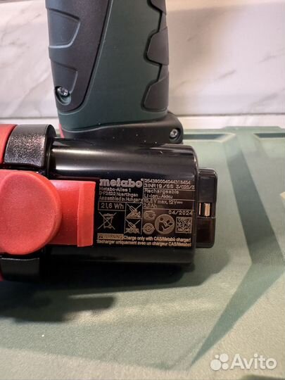 Шуруповерт metabo powermaxx bs basic 12в