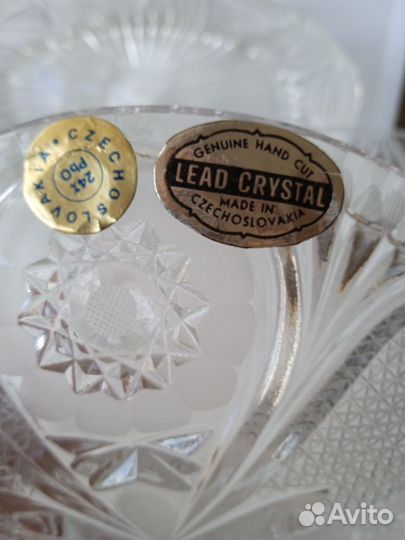 Посуда из хрусталя СССР, Чехословакия