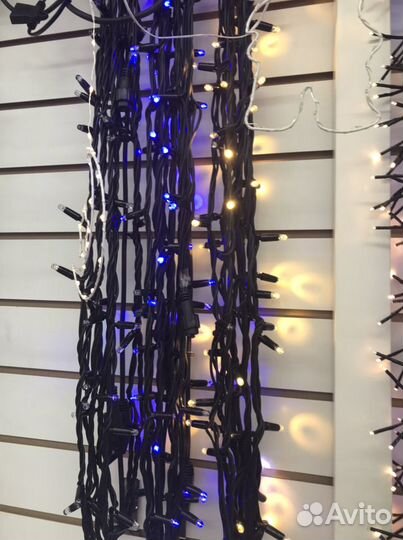 Гирлянда уличная бахрома