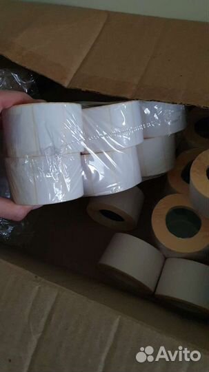 Термоэтикетки, ценник, баркод, наклейки