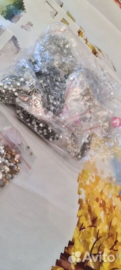 Картины по номерам стразами