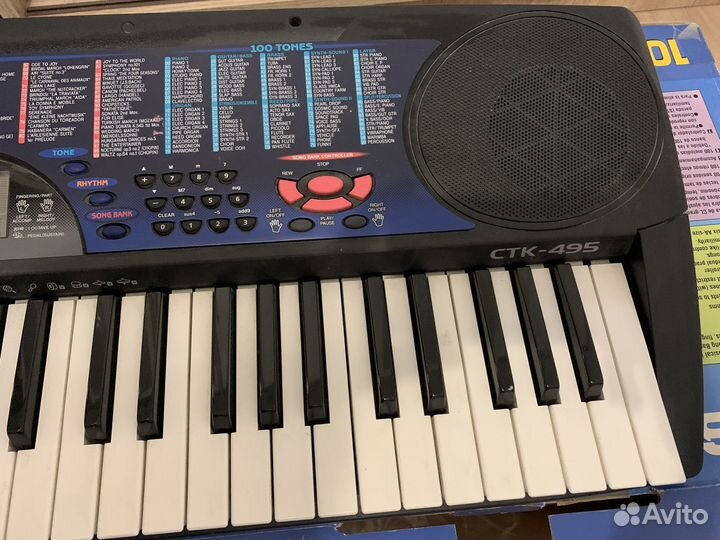 Синтезатор casio ctk 495