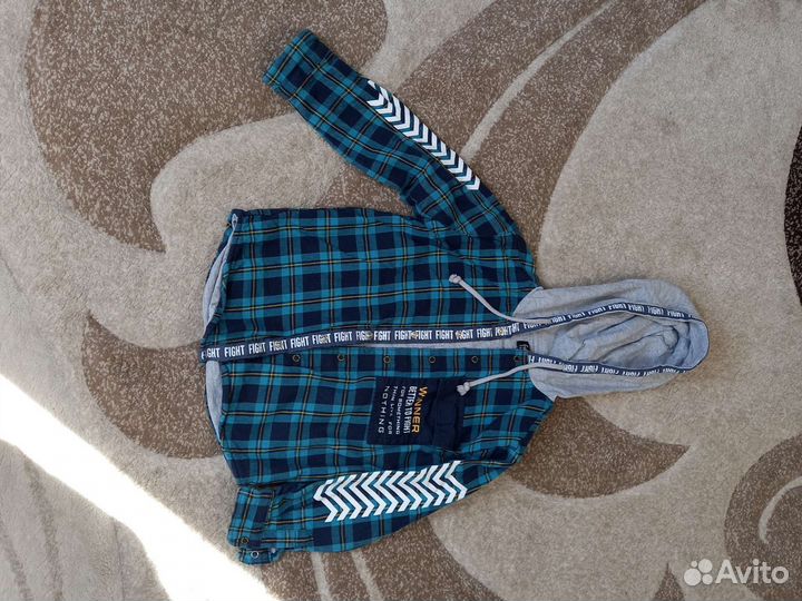 Рубашка детская 116 для мальчика