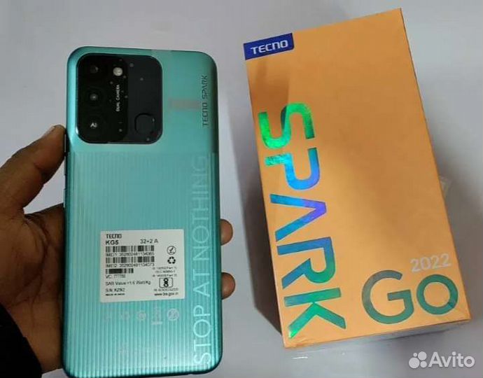 TECNO Spark Go 2022, 2/32 ГБ