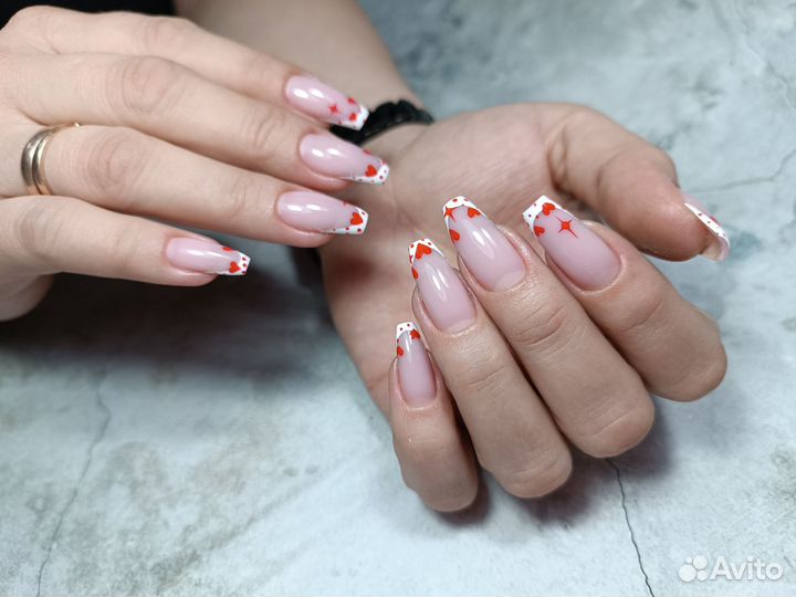 Аппаратный маникюр. Наращивание