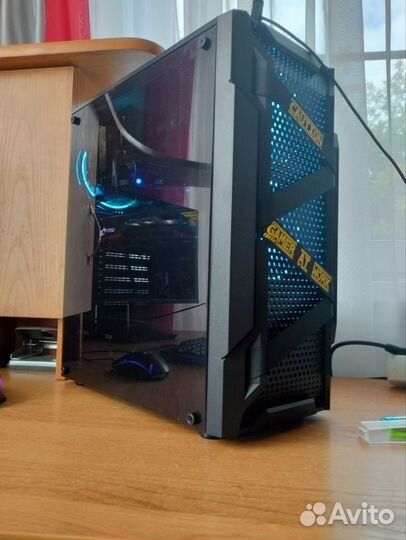 Игровой компьютер RX 480 8gb / 16 gb / ssd + 1tb